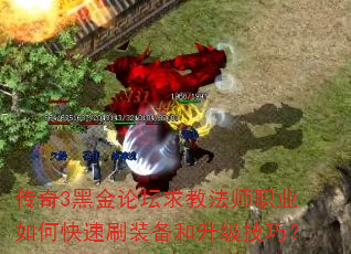 传奇3黑金论坛求教法师职业如何快速刷装备和升级技巧? 传奇3黑金论坛求教法师职业如何快速刷装备和升级技巧?