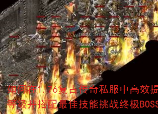 �����1.76���Ŵ���˽���и�Ч�����ȼ���������Ѽ�����ս�ռ�BOSS��