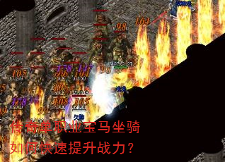 传奇单职业宝马坐骑如何快速提升战力? 传奇单职业宝马坐骑如何快速提升战力?