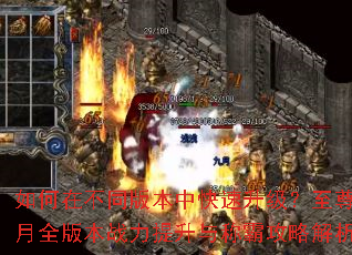 如何在不同版本中快速升级?至尊蓝月全版本战力提升与称霸攻略解析 如何在不同版本中快速升级?至尊蓝月全版本战力提升与称霸攻略解析