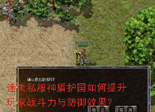 迷失私服神盾护国如何提升玩家战斗力与防御效果? 迷失私服神盾护国如何提升玩家战斗力与防御效果?