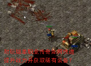 耐玩版单职业传奇如何快速提升战力并获取稀有装备? 耐玩版单职业传奇如何快速提升战力并获取稀有装备?