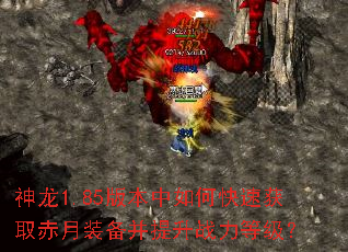 神龙1.85版本中如何快速获取赤月装备并提升战力等级? 神龙1.85版本中如何快速获取赤月装备并提升战力等级?