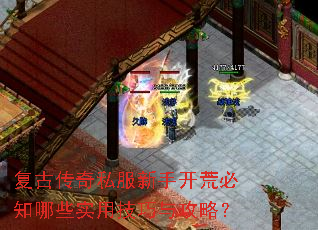 复古传奇私服新手开荒必知哪些实用技巧与攻略? 复古传奇私服新手开荒必知哪些实用技巧与攻略?