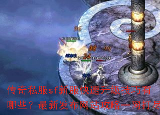 传奇私服sf新服快速升级技巧有哪些?最新发布网站攻略一网打尽 传奇私服sf新服快速升级技巧有哪些?最新发布网站攻略一网打尽