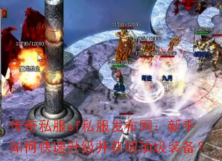 传奇私服sf私服发布网:新手如何快速升级并获取顶级装备? 传奇私服sf私服发布网:新手如何快速升级并获取顶级装备?