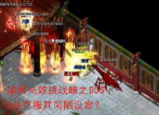 如何高效挑战暗之BOSS并克服其简陋设定? 如何高效挑战暗之BOSS并克服其简陋设定?