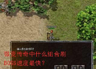 微变传奇中什么组合刷BOSS速度最快? 微变传奇中什么组合刷BOSS速度最快?
