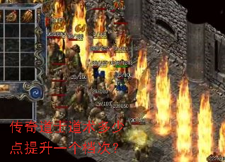 传奇道士道术多少点提升一个档次? 传奇道士道术多少点提升一个档次?