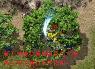 新开传奇护盾如何锻造?传奇私服护盾有哪些作用? 新开传奇护盾如何锻造?传奇私服护盾有哪些作用?
