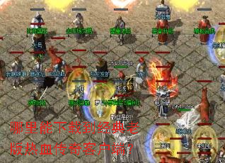哪里能下载到经典老版热血传奇客户端? 哪里能下载到经典老版热血传奇客户端?