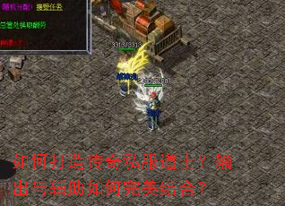 如何打造传奇私服道士?输出与辅助如何完美结合? 如何打造传奇私服道士?输出与辅助如何完美结合?