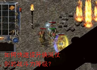 如何快速提升侠岚仗剑的战斗力等级? 如何快速提升侠岚仗剑的战斗力等级?