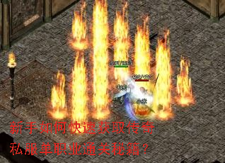 新手如何快速获取传奇私服单职业通关秘籍? 新手如何快速获取传奇私服单职业通关秘籍?