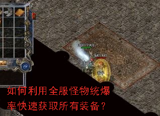如何利用全服怪物统爆率快速获取所有装备? 如何利用全服怪物统爆率快速获取所有装备?