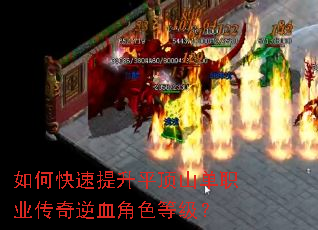如何快速提升平顶山单职业传奇逆血角色等级? 如何快速提升平顶山单职业传奇逆血角色等级?