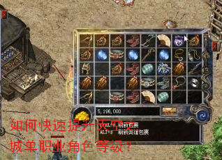 如何快速提升天空之城单职业角色等级? 如何快速提升天空之城单职业角色等级?