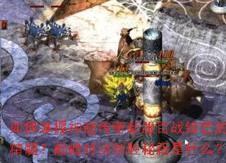 如何掌握神迹传奇新服百战锋芒的精髓?巅峰对决制胜秘籍是什么? 如何掌握神迹传奇新服百战锋芒的精髓?巅峰对决制胜秘籍是什么?