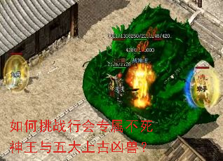 如何挑战行会专属不死神王与五大上古凶兽? 如何挑战行会专属不死神王与五大上古凶兽?