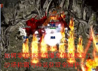如何零基础速成爆充值单职业?沙场称霸与神装获取全解析? 如何零基础速成爆充值单职业?沙场称霸与神装获取全解析?