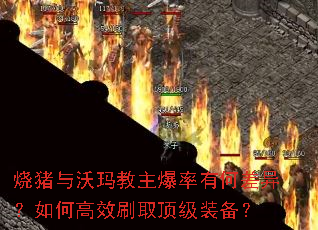烧猪与沃玛教主爆率有何差异?如何高效刷取顶级装备? 烧猪与沃玛教主爆率有何差异?如何高效刷取顶级装备?