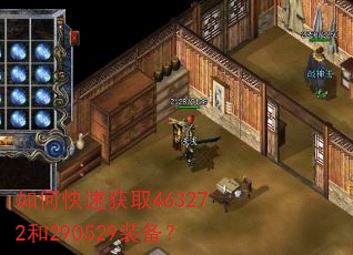 如何快速获取463272和290529装备? 如何快速获取463272和290529装备?