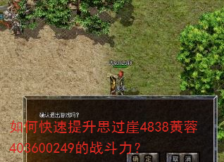 如何快速提升思过崖4838黄蓉403600249的战斗力? 如何快速提升思过崖4838黄蓉403600249的战斗力?