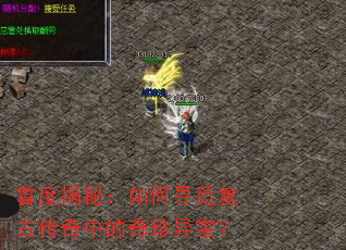 首度揭秘:如何寻觅复古传奇中的奇珍异宝? 首度揭秘:如何寻觅复古传奇中的奇珍异宝?