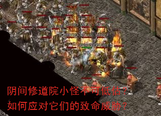 阴间修道院小怪不可低估?如何应对它们的致命威胁? 阴间修道院小怪不可低估?如何应对它们的致命威胁?