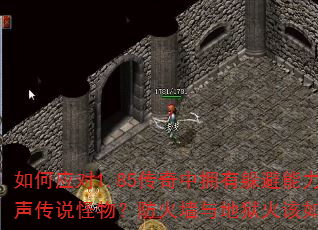 如何应对1.85传奇中拥有躲避能力的无声传说怪物?防火墙与地狱火该如何区分? 如何应对1.85传奇中拥有躲避能力的无声传说怪物?防火墙与地狱火该如何区分?