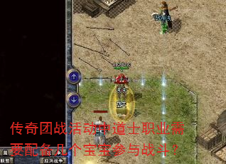 传奇团战活动中道士职业需要配备几个宝宝参与战斗? 传奇团战活动中道士职业需要配备几个宝宝参与战斗?