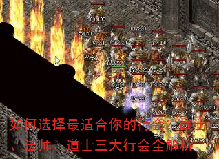 如何选择最适合你的行会?战士、法师、道士三大行会全解析 如何选择最适合你的行会?战士、法师、道士三大行会全解析