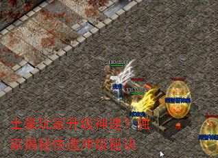 土豪玩家升级神速?独家揭秘快速冲级秘诀 土豪玩家升级神速?独家揭秘快速冲级秘诀
