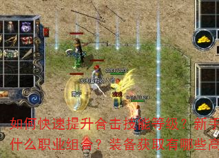 如何快速提升合击技能等级?新手开局该选什么职业组合?装备获取有哪些高效途径? 如何快速提升合击技能等级?新手开局该选什么职业组合?装备获取有哪些高效途径?