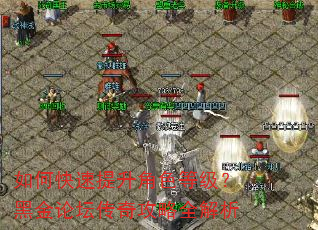 如何快速提升角色等级?黑金论坛传奇攻略全解析 如何快速提升角色等级?黑金论坛传奇攻略全解析